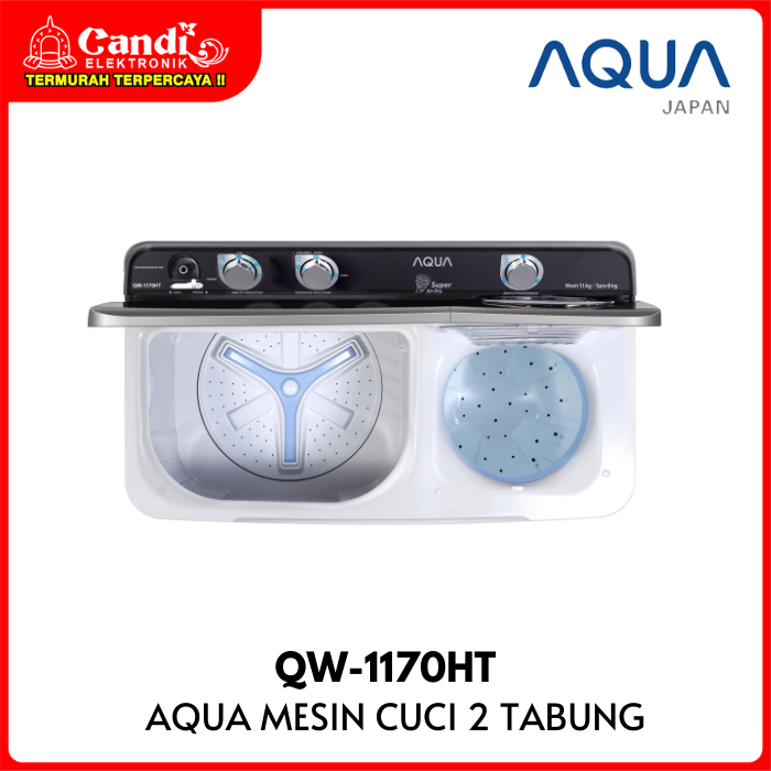 Aqua Washing Machine Twin Tub 